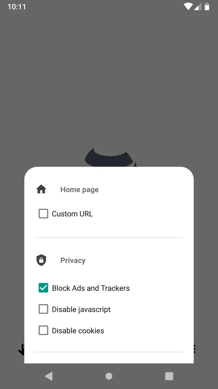 OH Private Web Browser screenshot 5