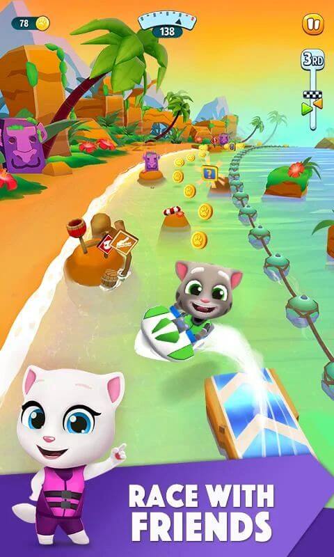 Talking Tom Jetski 2 screenshot 5
