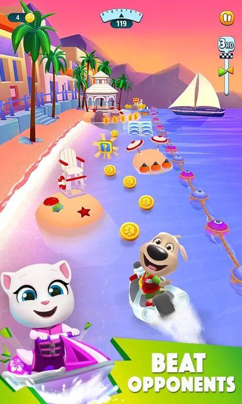 Talking Tom Jetski 2 screenshot 3