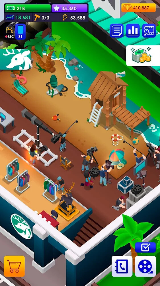 Idle Film Maker Empire Tycoon screenshot 6