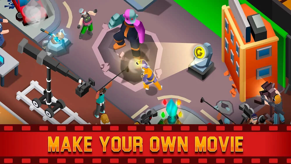 Idle Film Maker Empire Tycoon screenshot 2