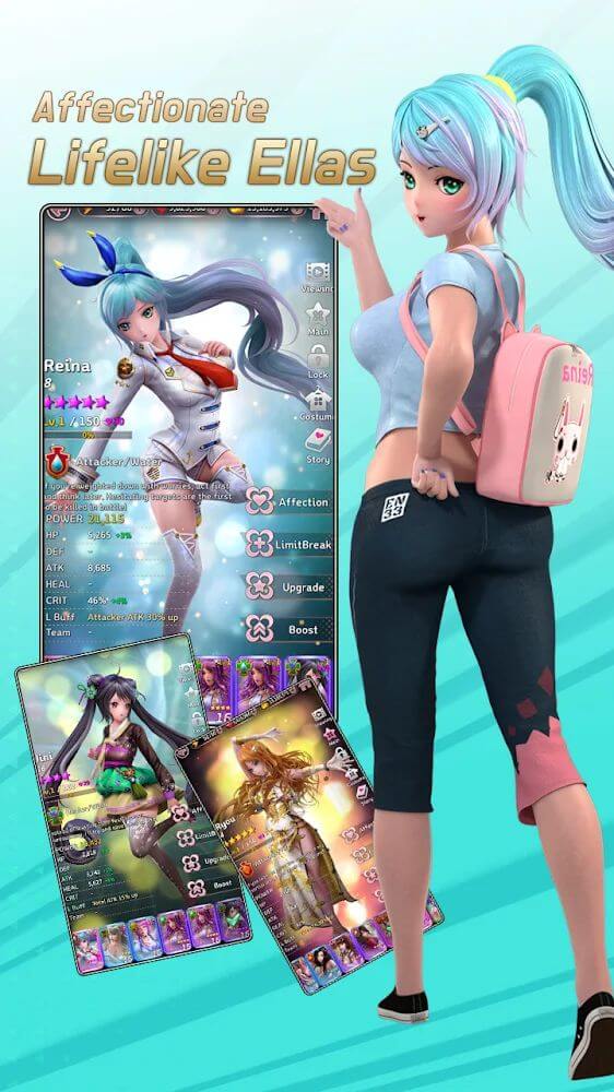 Battle Ella: 2048 screenshot 3