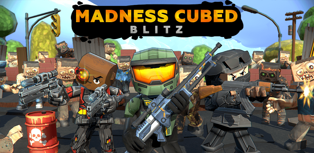Madness Cubed: Survival shooter screenshot 1
