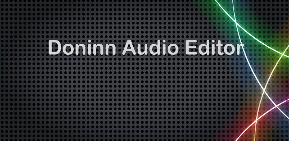 Doninn Audio Editor screenshot 1