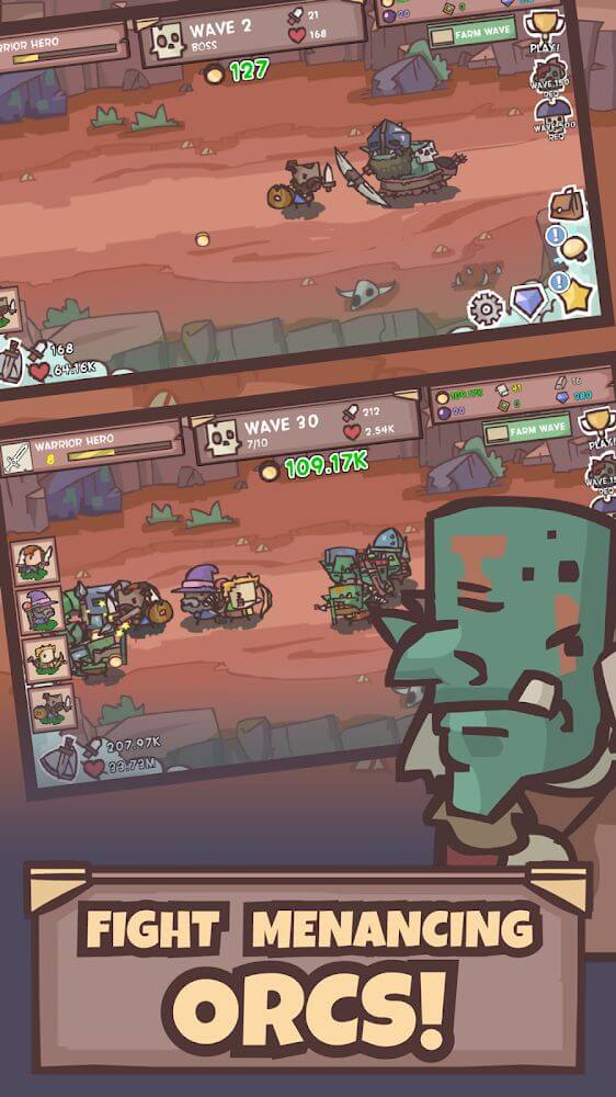 Idle Hero Defense screenshot 5