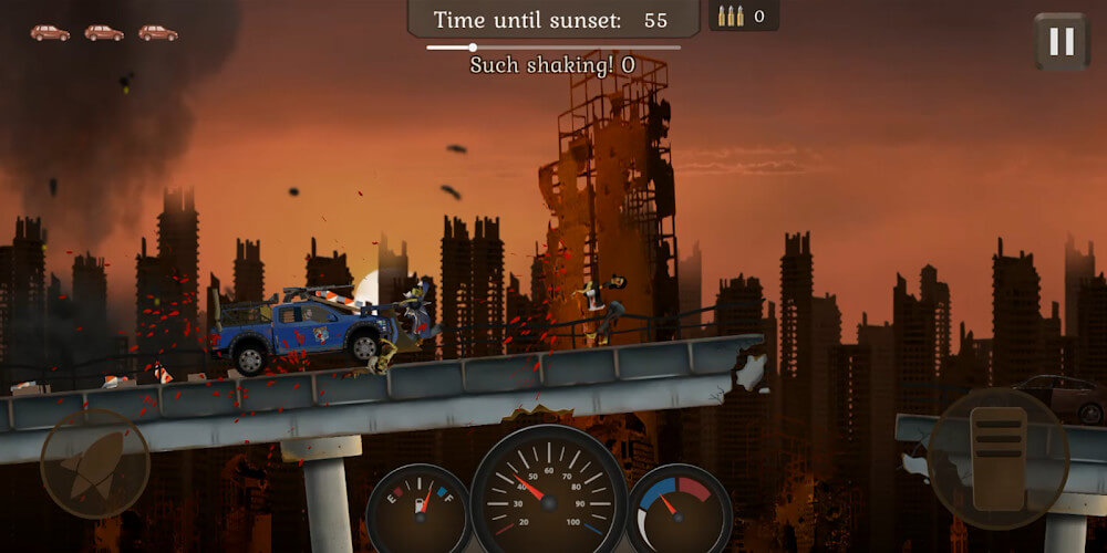 Zombie Metal Racing screenshot 3