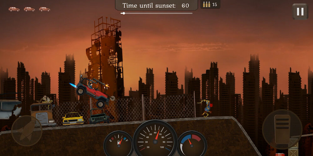 Zombie Metal Racing screenshot 2