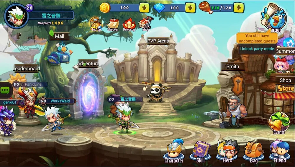 Genki Heroes screenshot 2