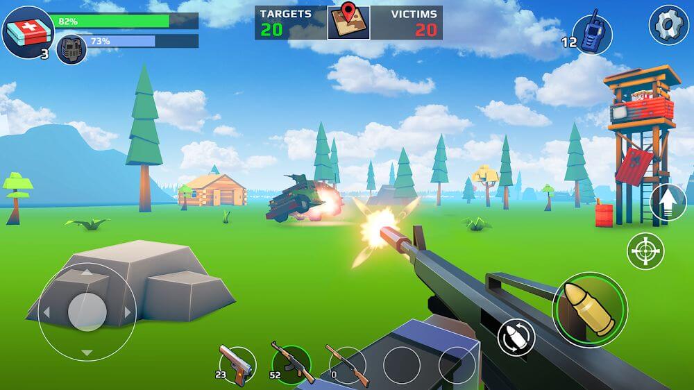 Pixel's Unknown Battle Ground screenshot 4