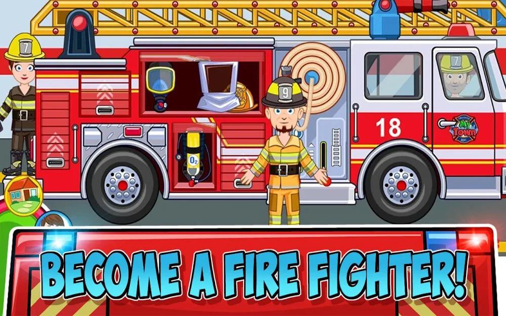 My Town: Fire Station Rescue screenshot 3