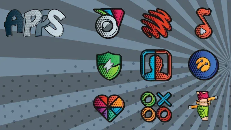 Comics Icon Pack screenshot 5
