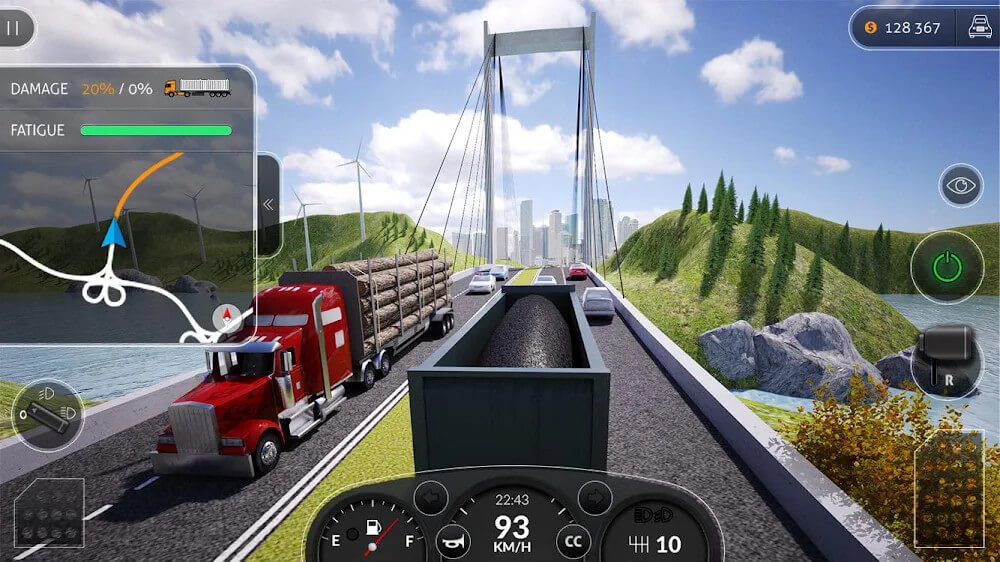 Truck Simulator PRO 2016 screenshot 3