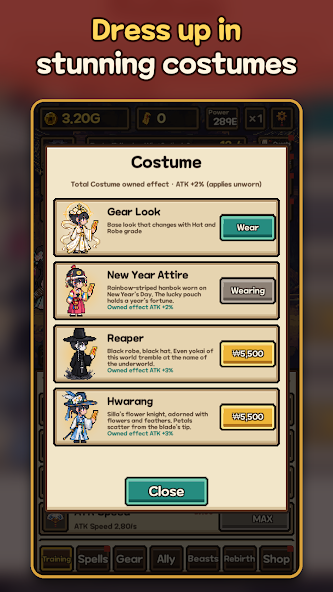 Joseon Exorcist: Idle RPG screenshot 2