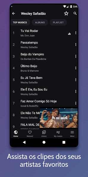 Fyzer Reprodutor de Músicas screenshot 2