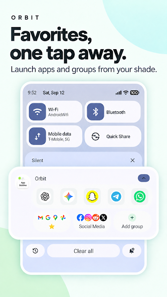 Orbit: App Bubbles (Multitask) screenshot 4