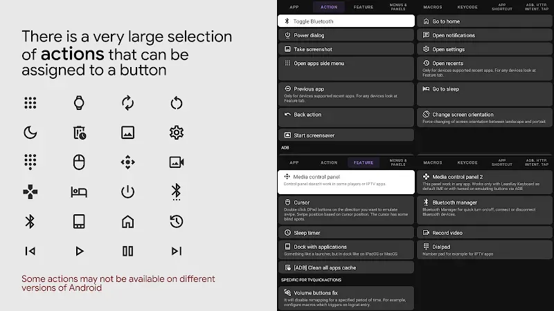 tvQuickActions Pro screenshot 3