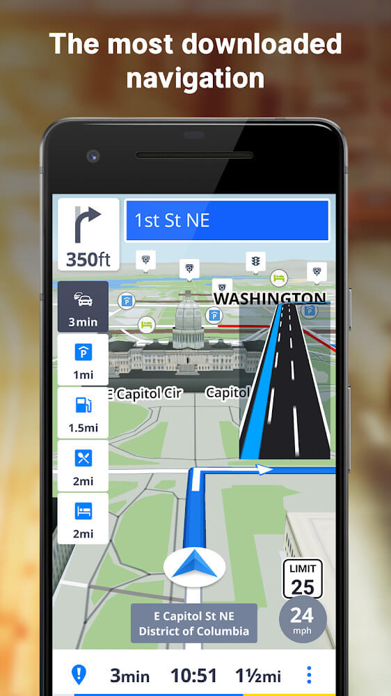 Sygic GPS Navigation & Maps screenshot 2