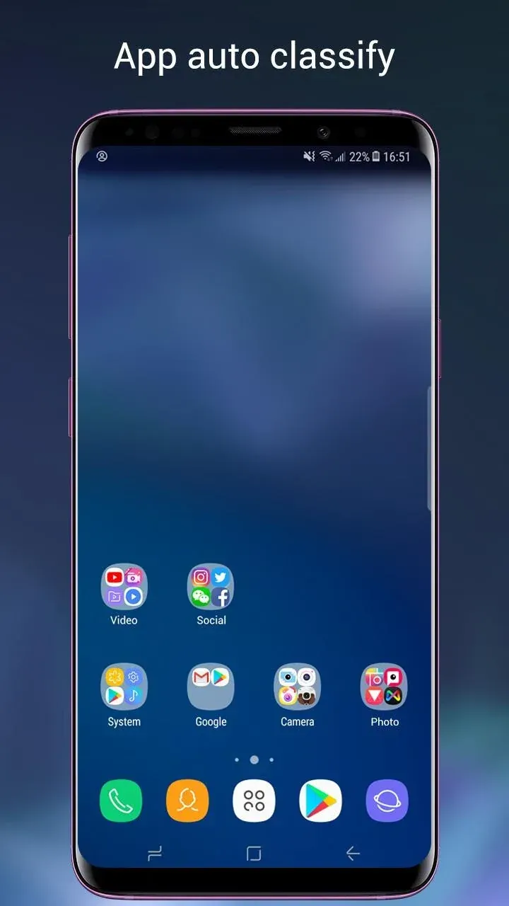Super S9 Launcher for Galaxy S screenshot 4