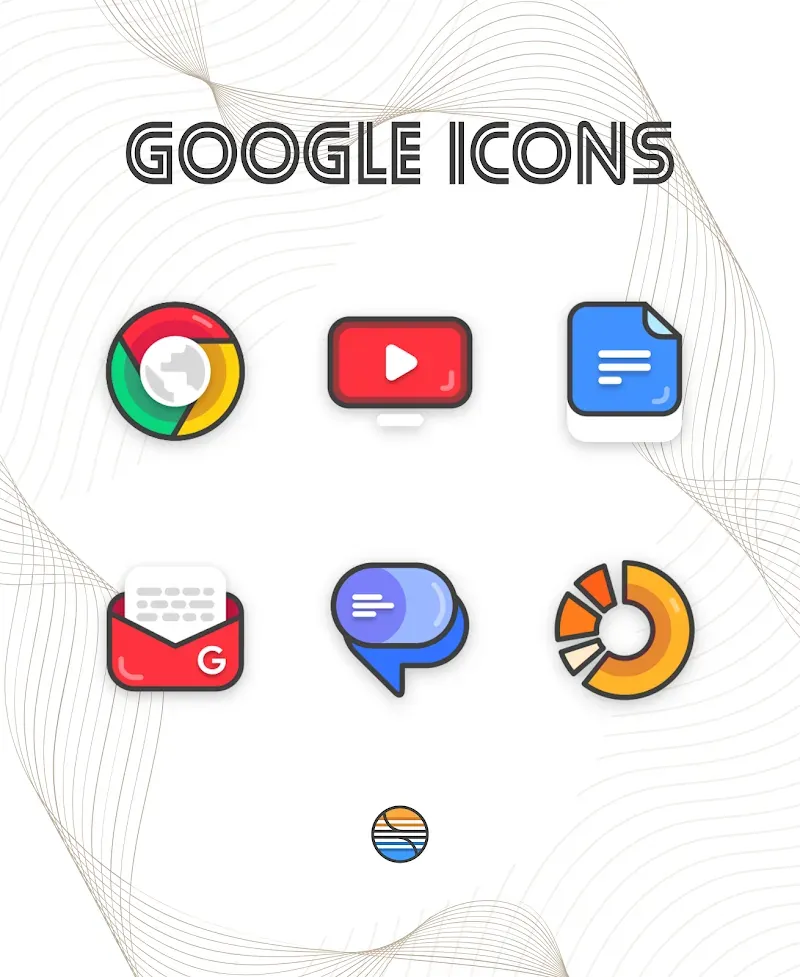 Borderline Icon Pack screenshot 3