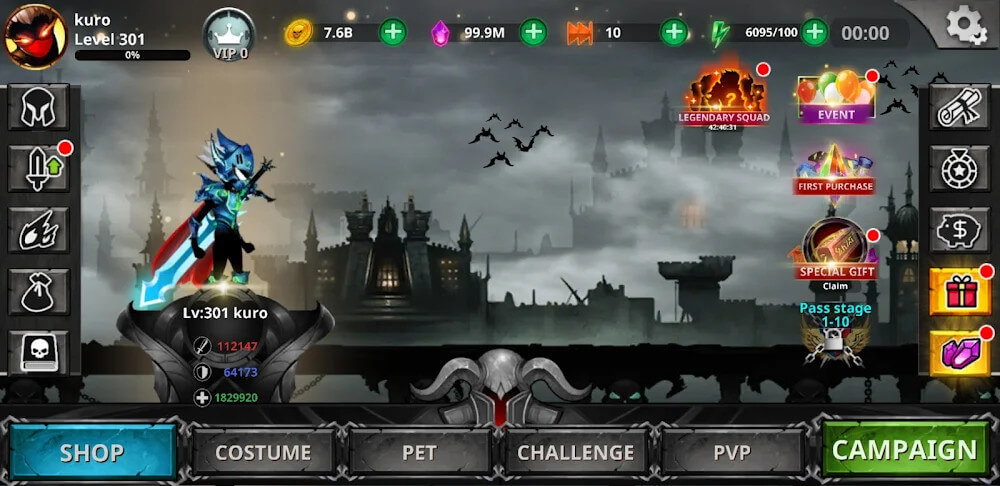Stickman Legends: Shadow Fight screenshot 2