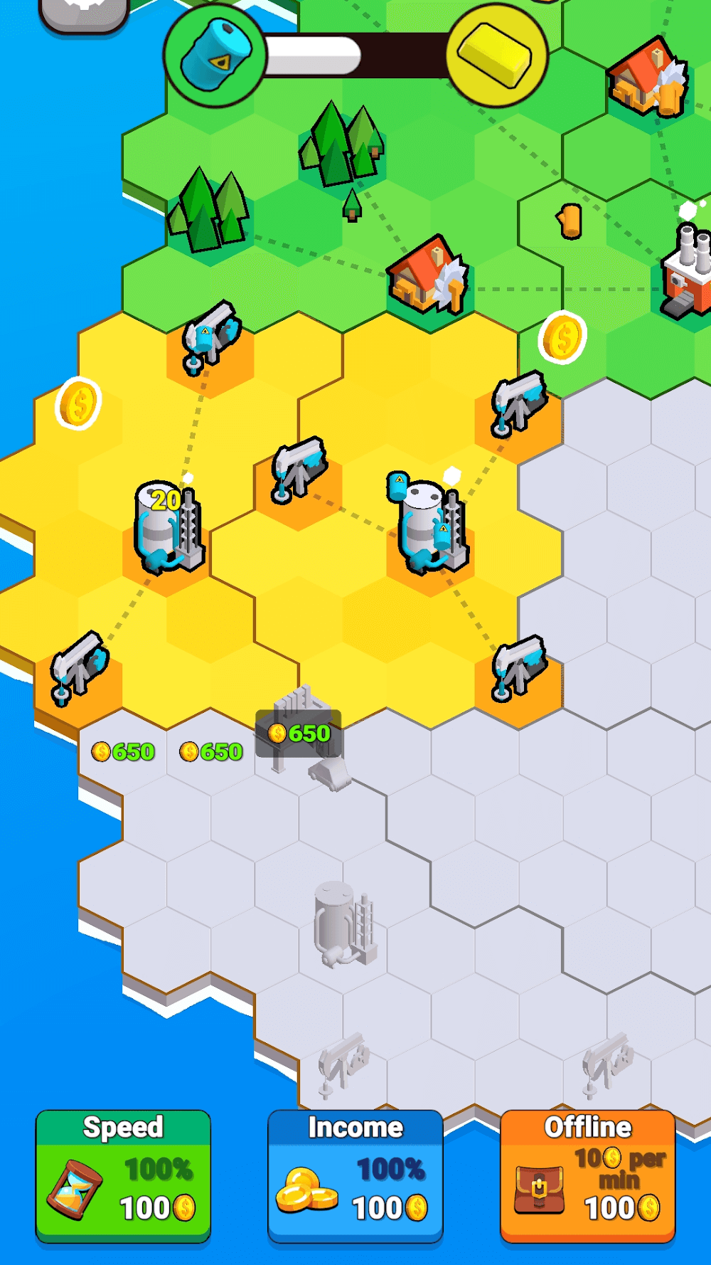 Factory World: Connect Map screenshot 4