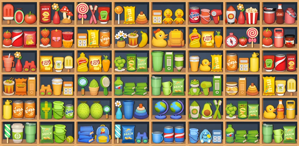 Goods Puzzle: Sort Challenge gameplay preview 1