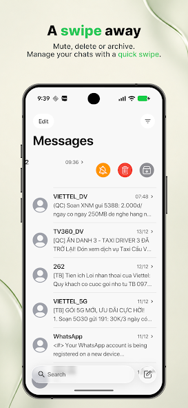 Liquid Messages - SMS/MMS OS26 screenshot 5
