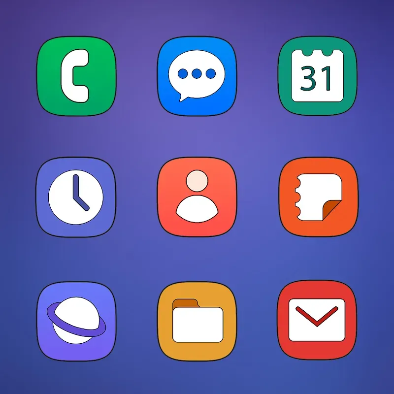 One UI HD - Icon Pack screenshot 3