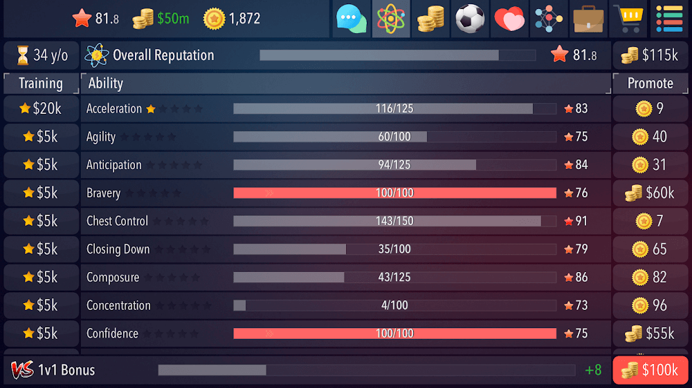Football Superstar 2 screenshot 4