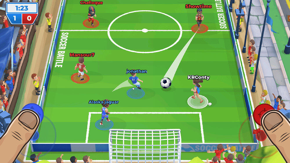 Soccer Battle screenshot 3