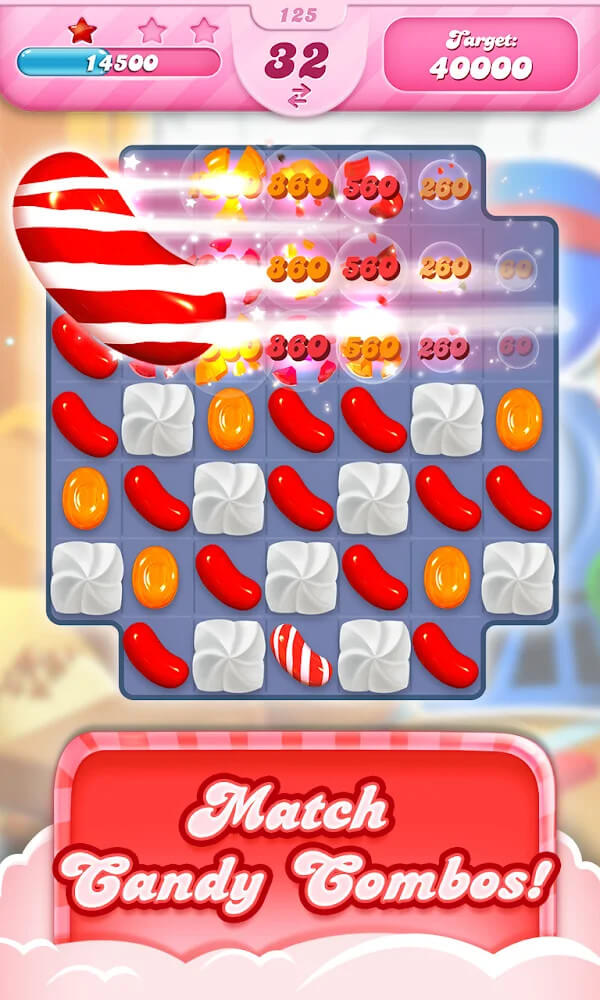 Candy Crush Saga gameplay snapshot 3