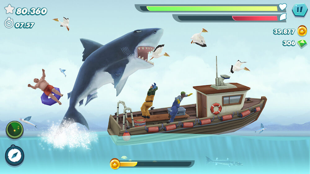 Hungry Shark Evolution screenshot 2