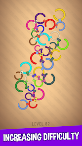 Untie The Rings: Circle Rotate screenshot 4
