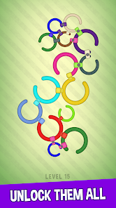 Untie The Rings: Circle Rotate screenshot 2