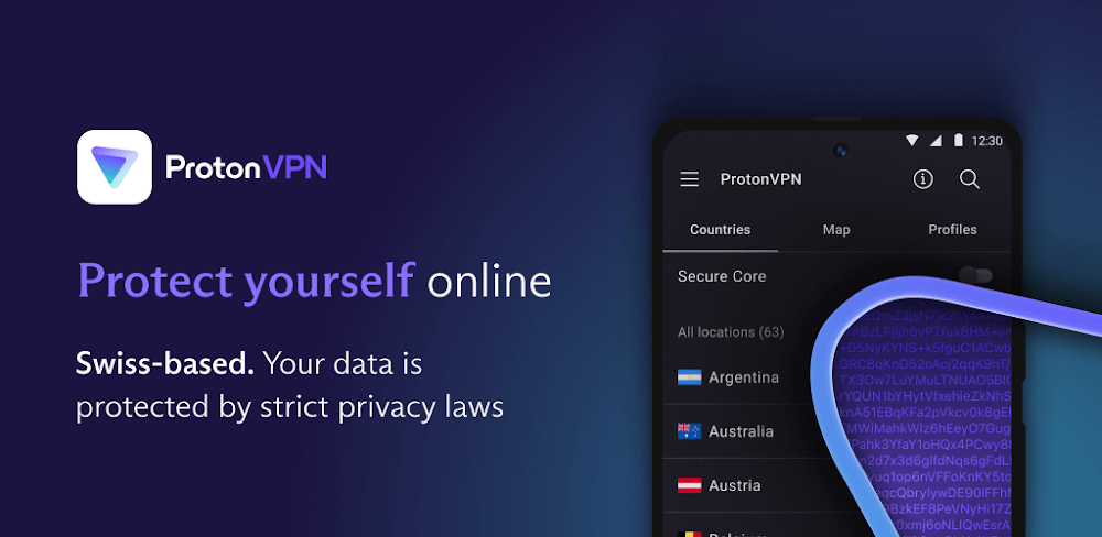Proton VPN screenshot 1