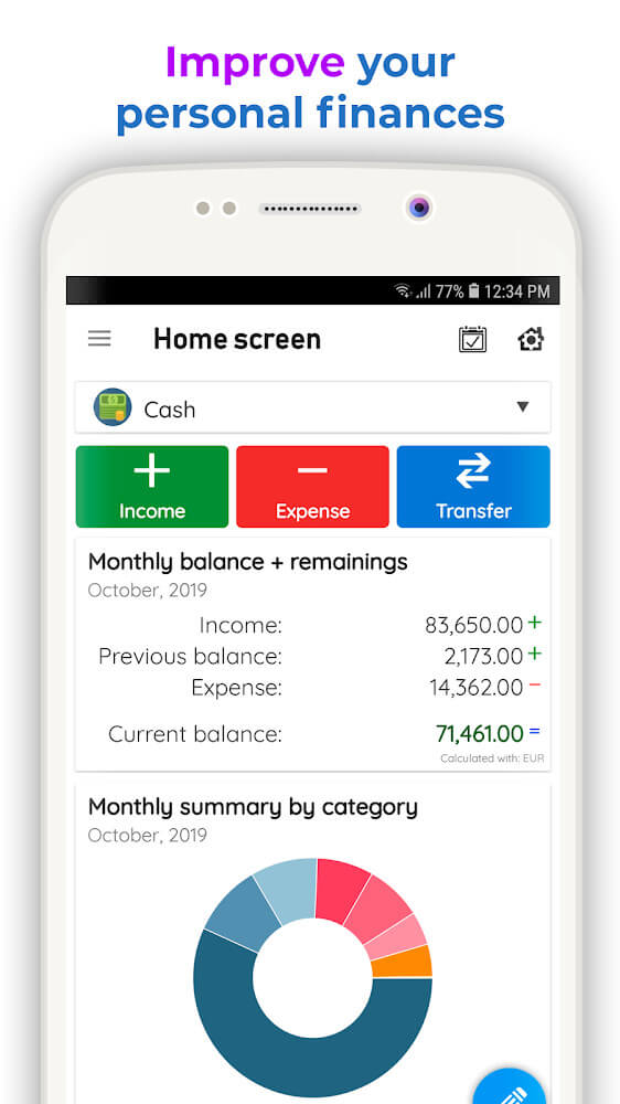 Daily Expenses 3 screenshot 2