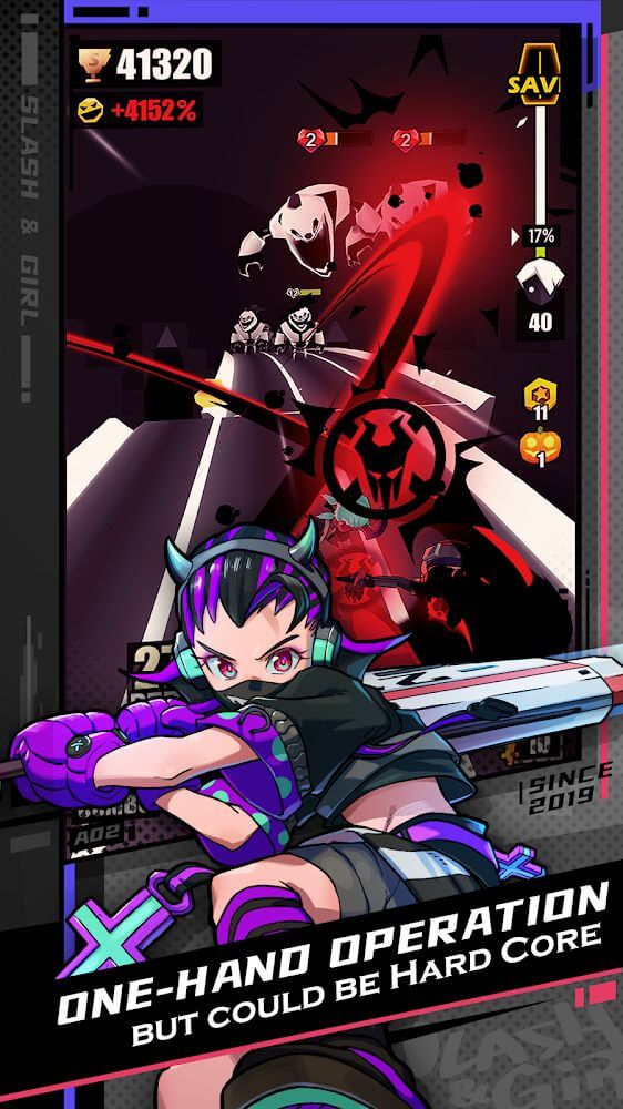 Slash and Girl screenshot 2