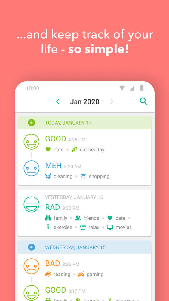 Daylio Journal screenshot 5