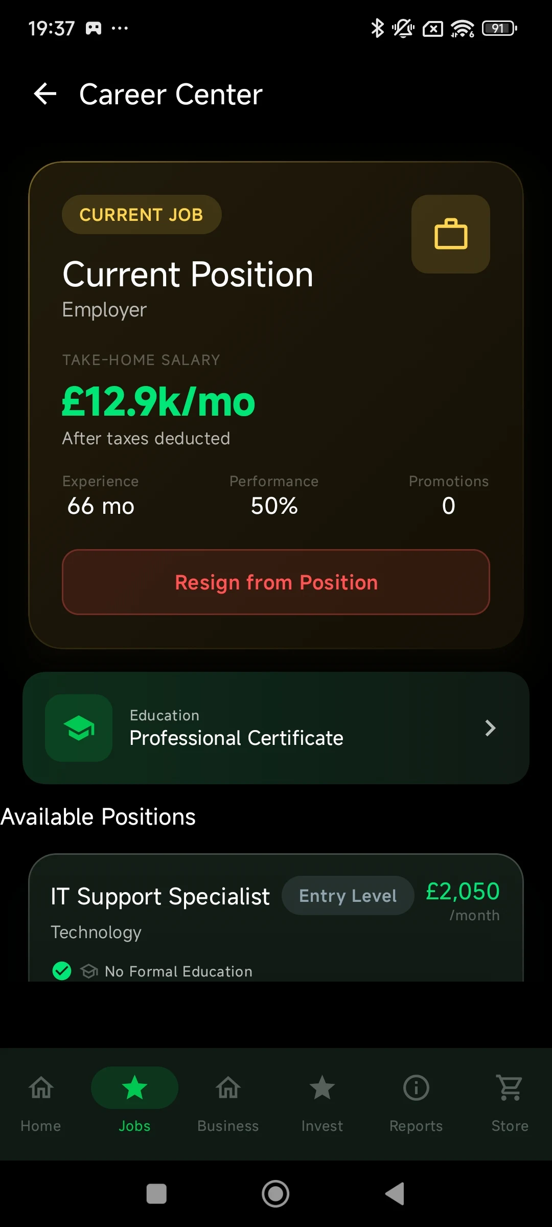 Money Tycoon - Realistic Sim screenshot 1
