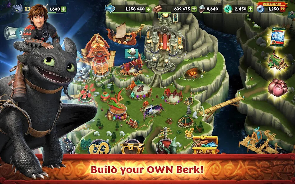 Dragons: Rise of Berk screenshot 2