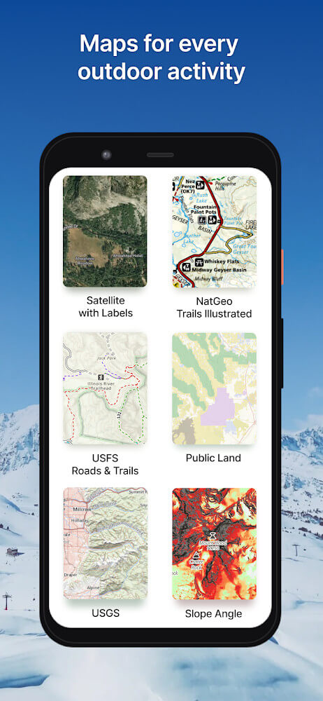 Gaia GPS screenshot 4