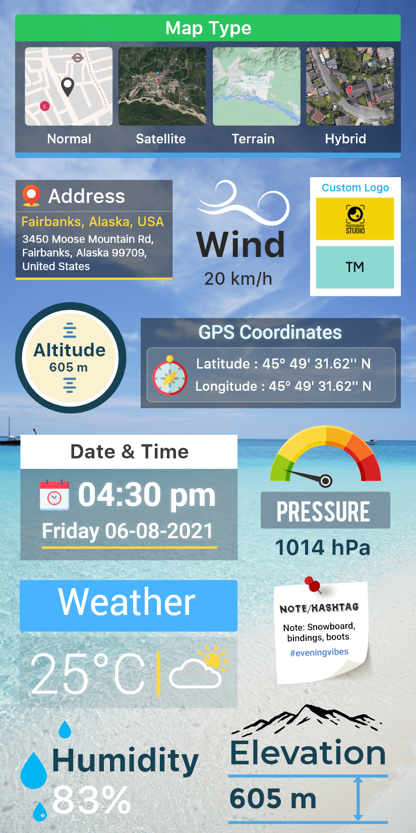 GPS Map Camera screenshot 5