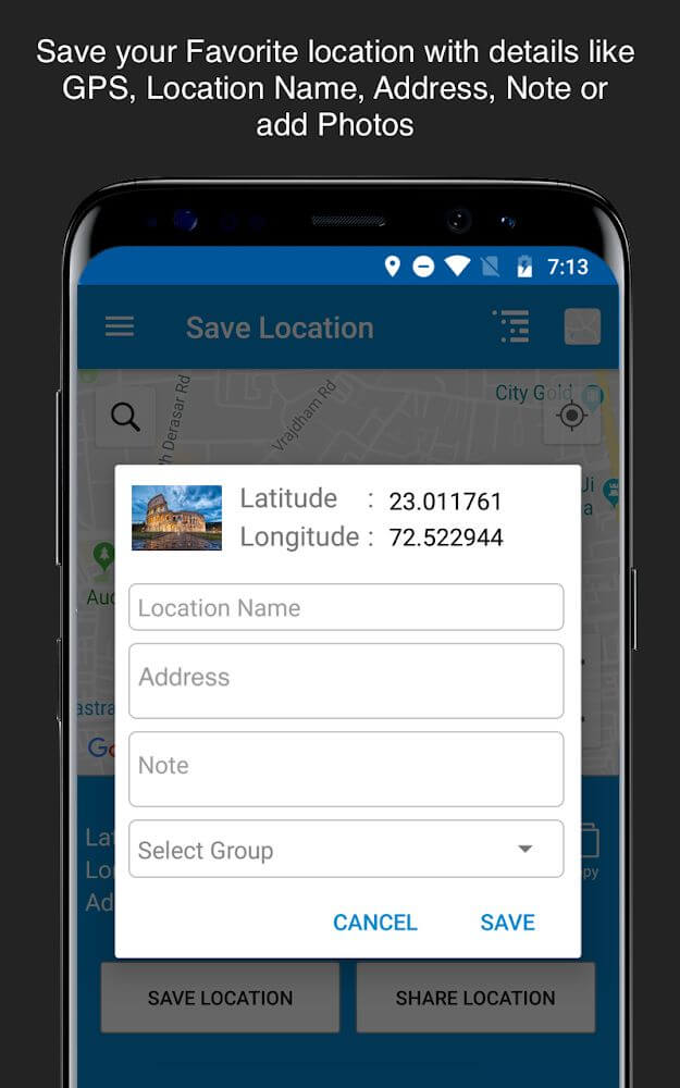Save Location GPS screenshot 3