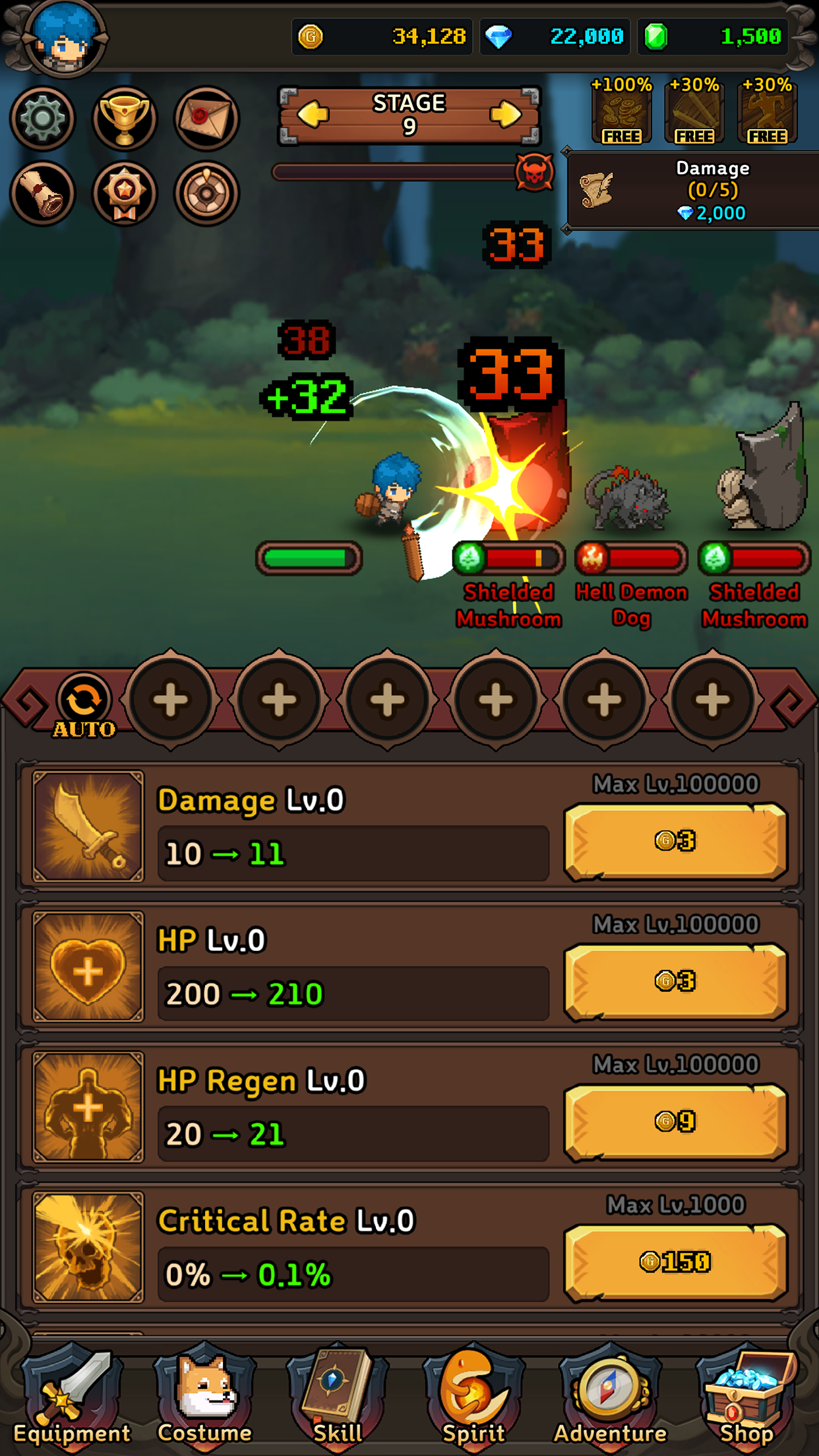 Dragon Slayer : Pixel Idle RPG screenshot 4