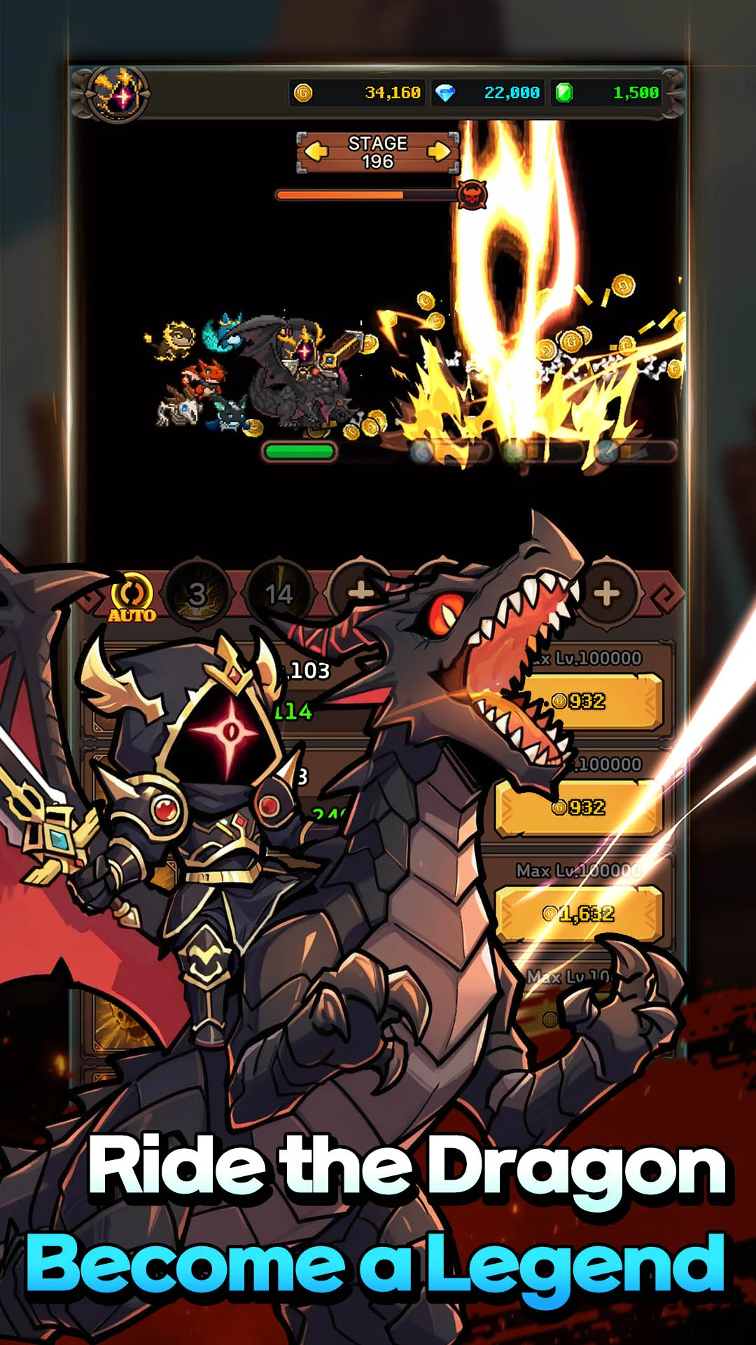 Dragon Slayer : Pixel Idle RPG screenshot 5
