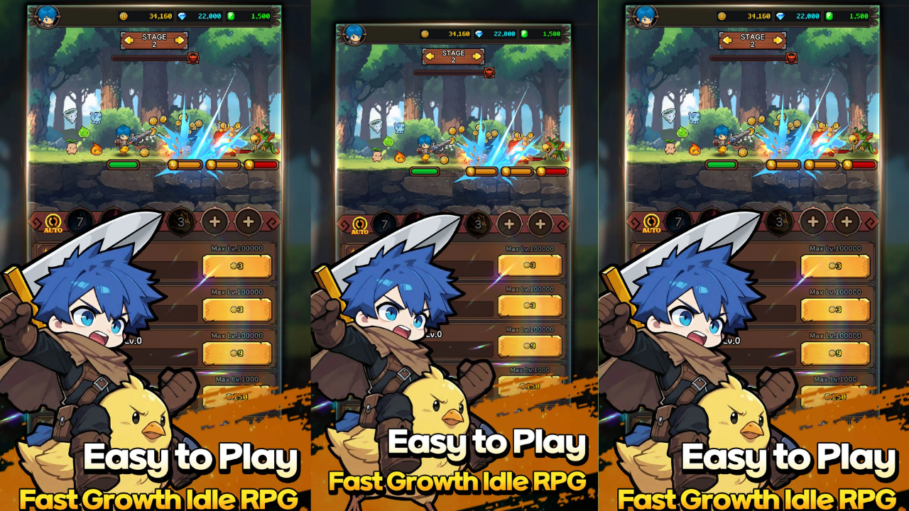 Dragon Slayer : Pixel Idle RPG screenshot 1