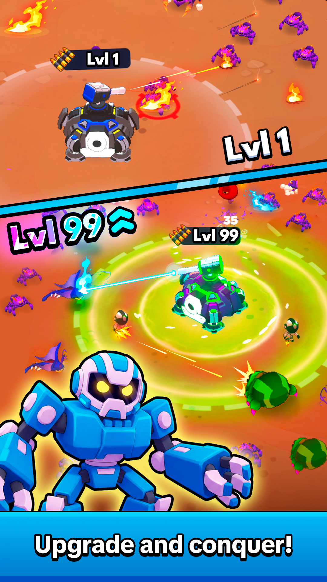 Space Base: Idle Tower Defense screenshot 1