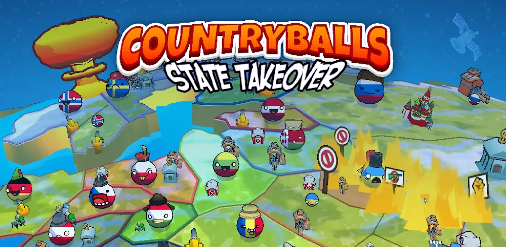 Country Balls: State Takeover screenshot 1