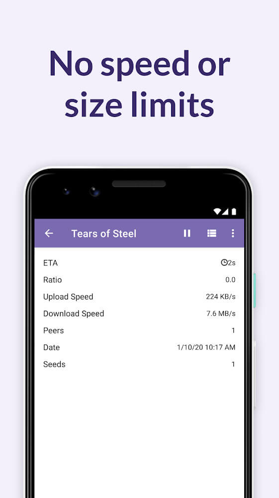 BitTorrent screenshot 3