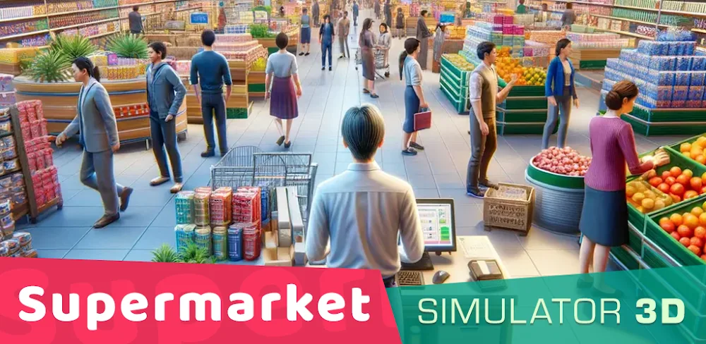 Supermarket Manager Simulator screenshot 1